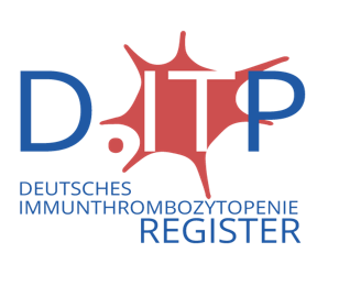Das Bild zeigt das Logo des Deutschen Immunthrombozytopenie Registers
