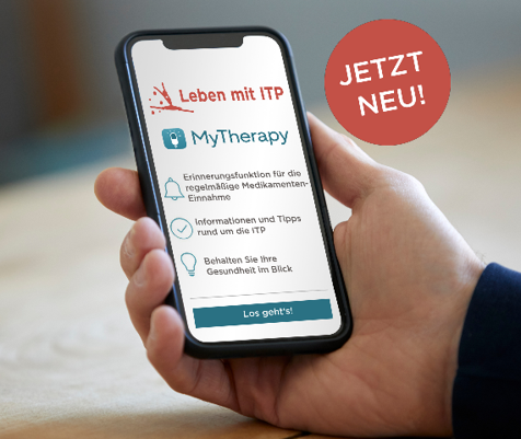 Das Bild zeigt die Mytherapy App